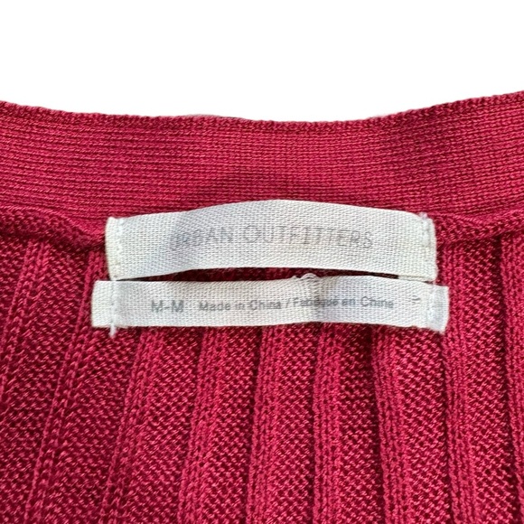 Urban Outfitters Ribbed Long Sleeve Cardigan, Size Medium - Picture 6 of 10